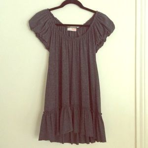 Grey tunic top